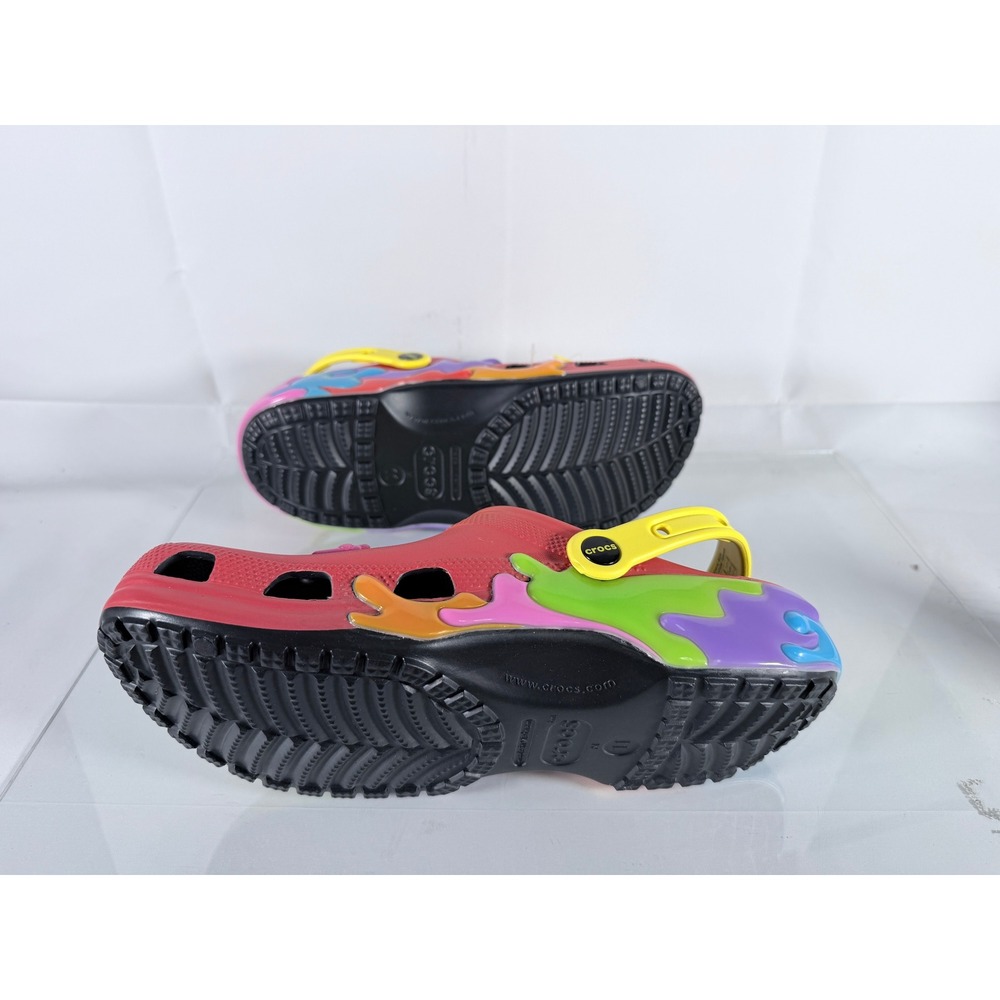 Crocs Gushers Classic Clog Men 11 Women 13 Colorful Jibbitz 211487-90H New - Picture 7 of 8
